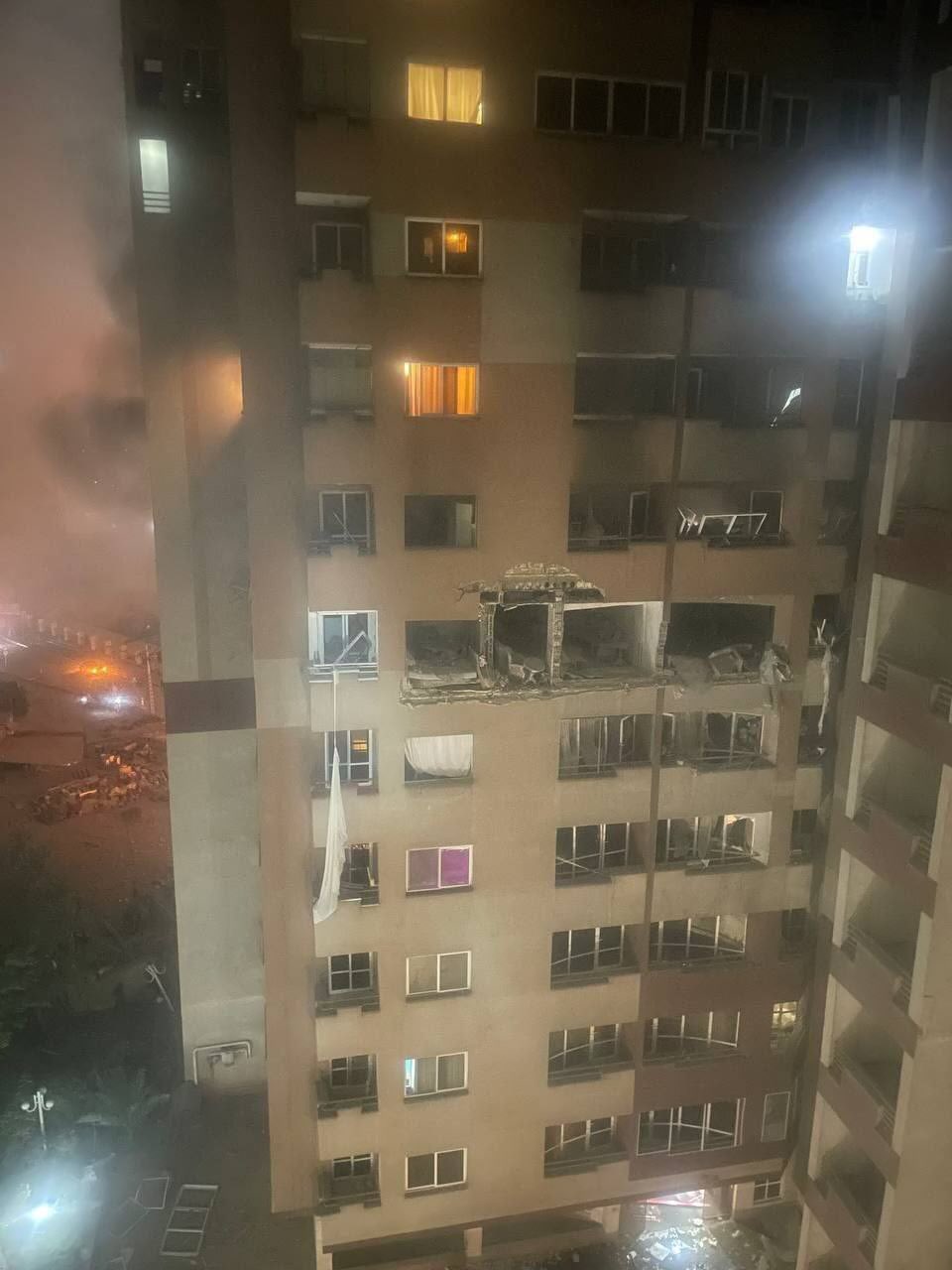 Um dos alvos de Israel no ataque contra o Irã