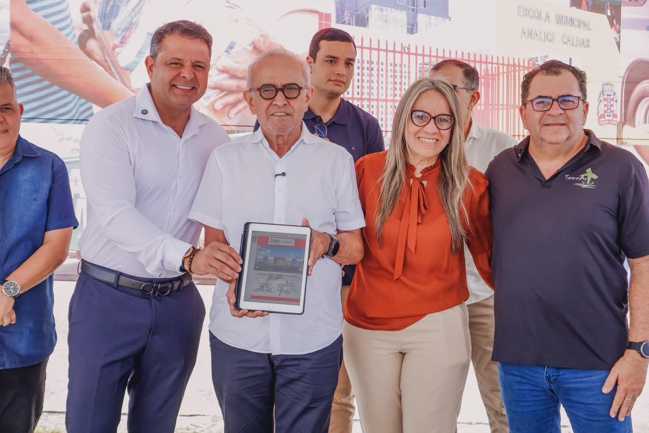 Prefeito Cícero Lucena autorizou o início das obras