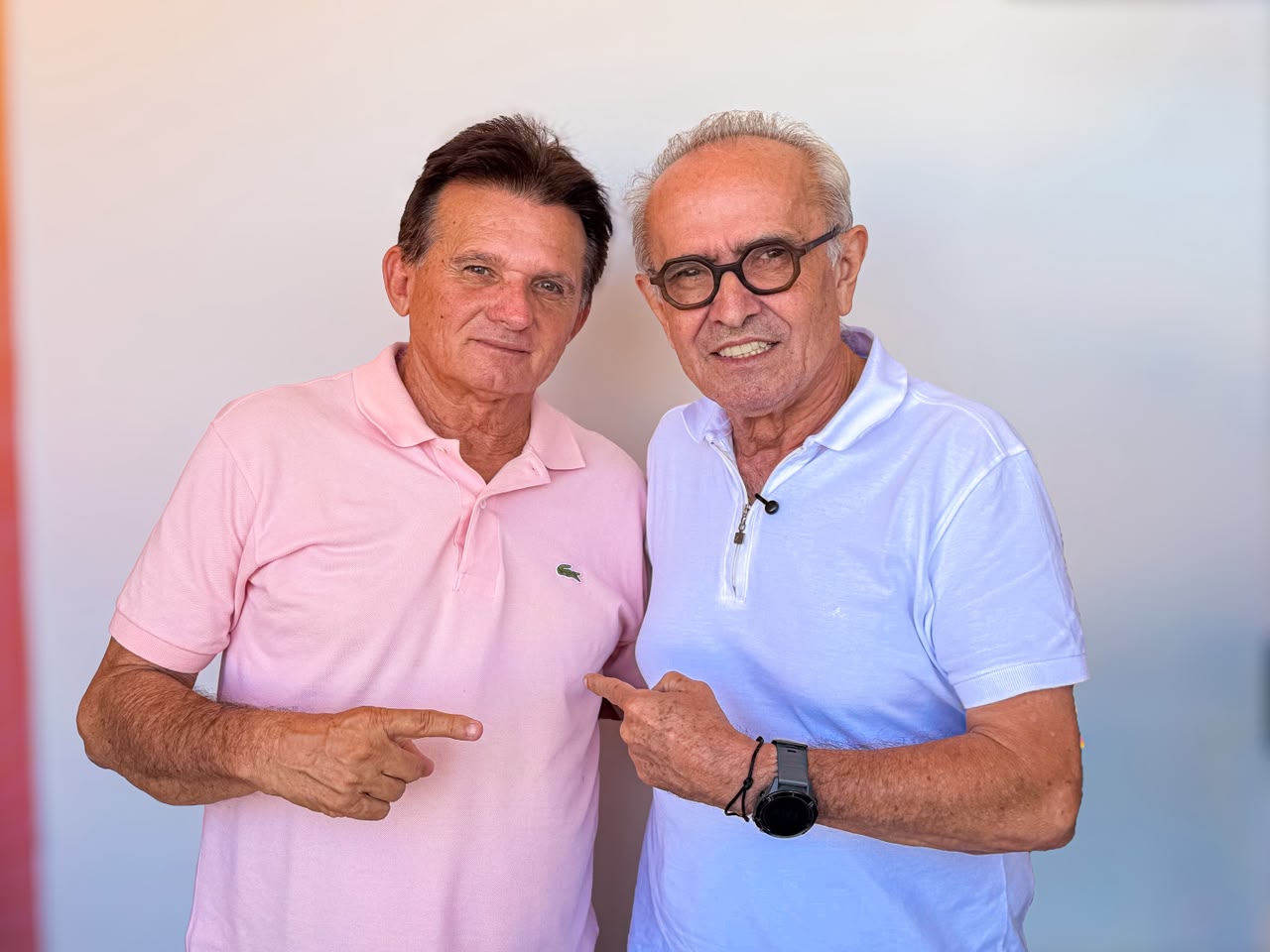 Lon Maia e Cícero Lucena