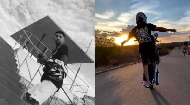 Alisson Fidelis da Silva publicava vídeos nas redes sociais fazendo "grau" com moto