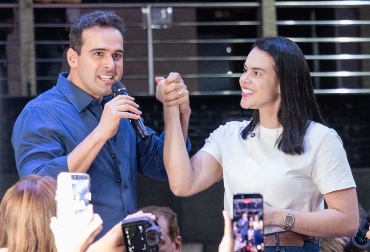 Lucas Ribeiro e Rafaela Camaraense