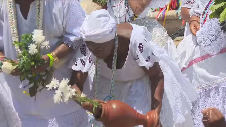 Lavagem do Bonfim, em Salvador