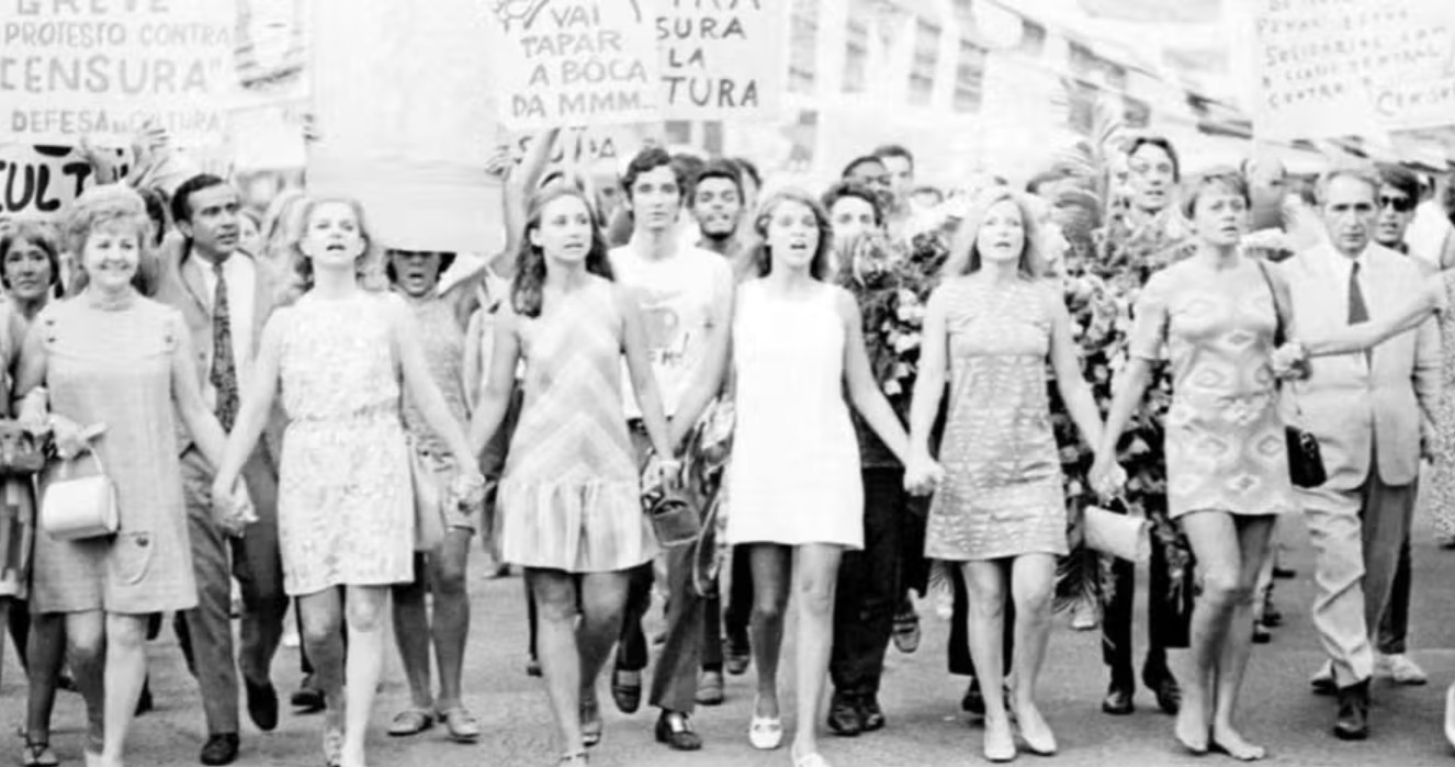 Leila Diniz, Tônia Carrero, Eva Wilma, Eva Todor, Odete Lara e Norma Bengell protestavam contra a censura durante o regime militar