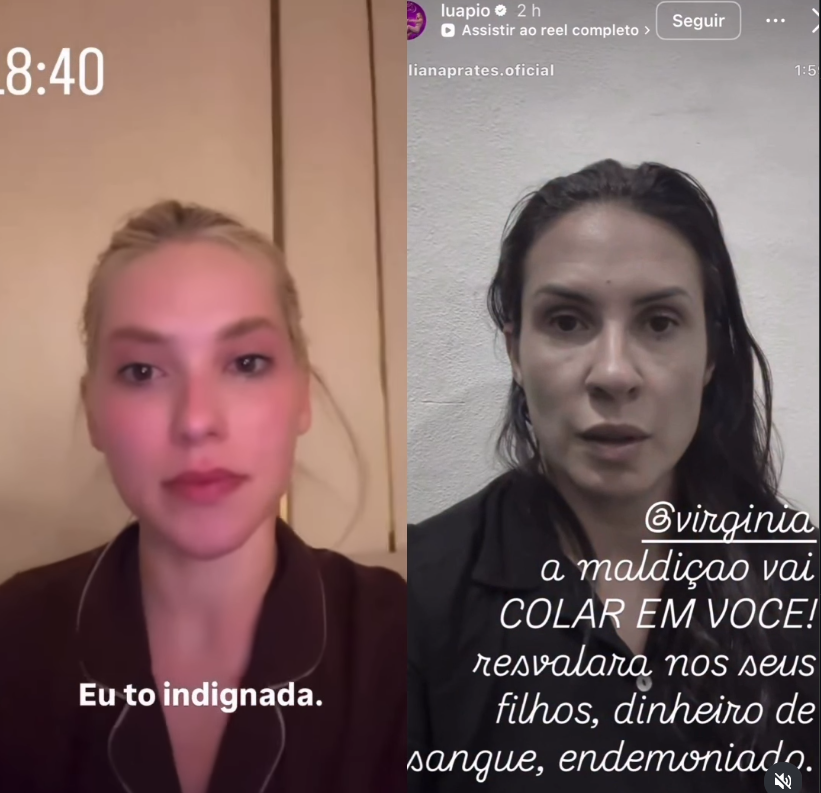 "Chega, cansei", disse a influenciadora