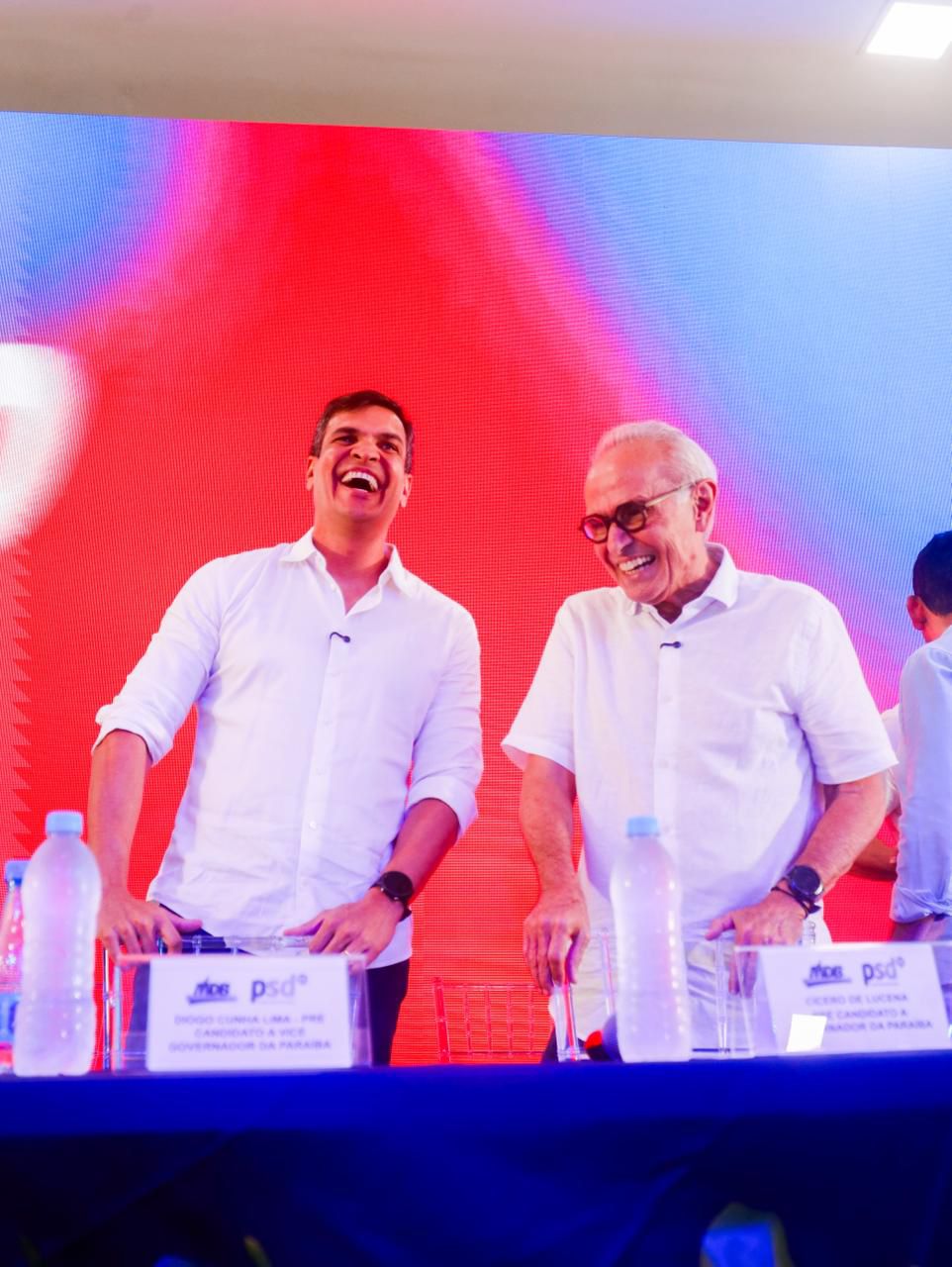 Diogo Cunha Lima e Cícero Lucena 