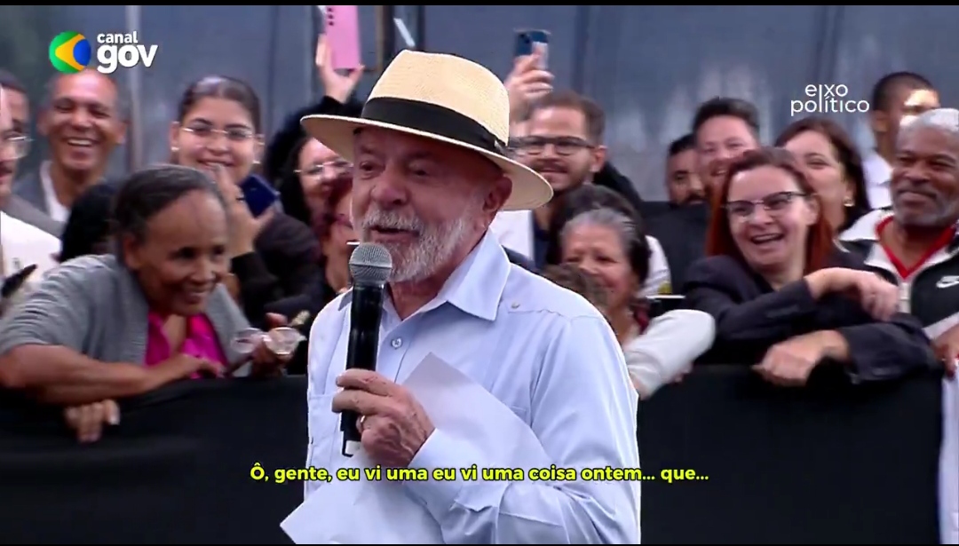 Lula brinca com a situação do craque Neymar
