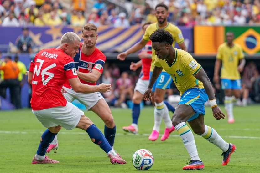Vini Jr não marcou na eliminação do Brasil pela Noruega nas oitavas de final da Copa do Mundo 2026