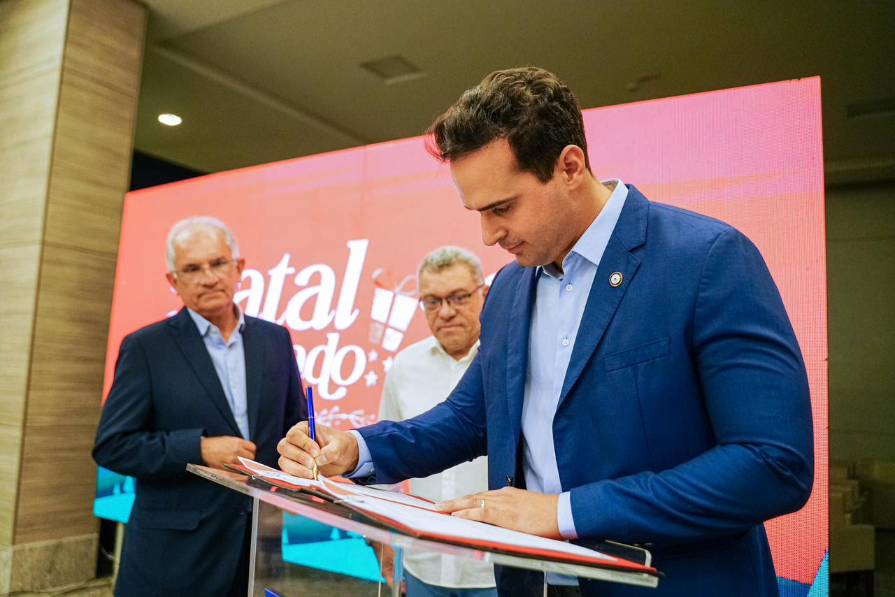 Lucas Ribeiro destacou a importância da parceria com o Governo do Estado para aquecer o comércio campinense e apoiar os empreendedores locais