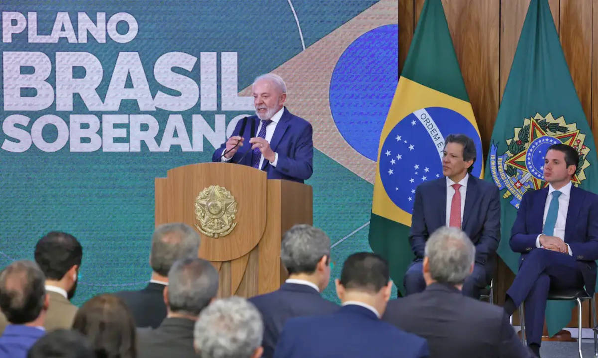 Lula destacou que o plano priorizará as menores companhias e alimentos perecíveis 