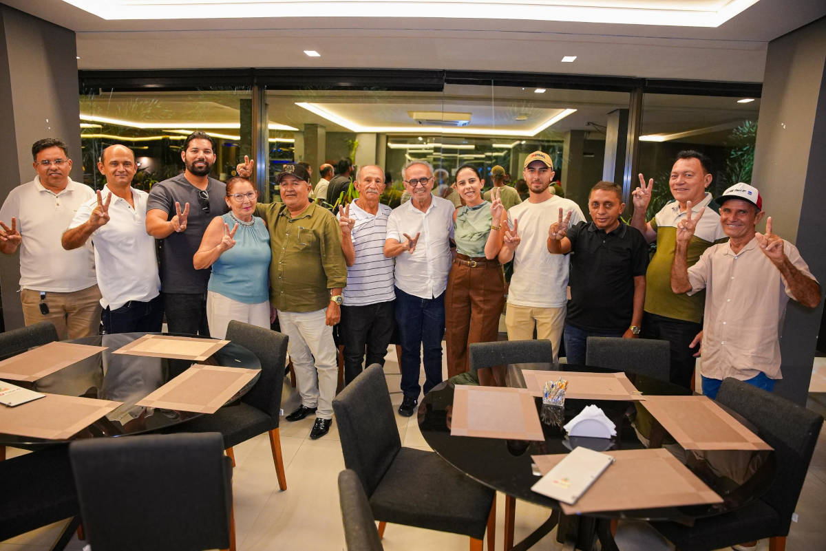 Cícero agradeceu a confiança dos grupos e reforçou o compromisso com uma gestão moderna e comprometida com a melhoria de vida das pessoas