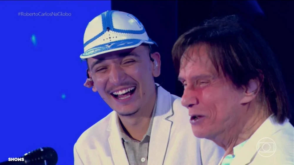 João Gomes e Roberto Carlos 