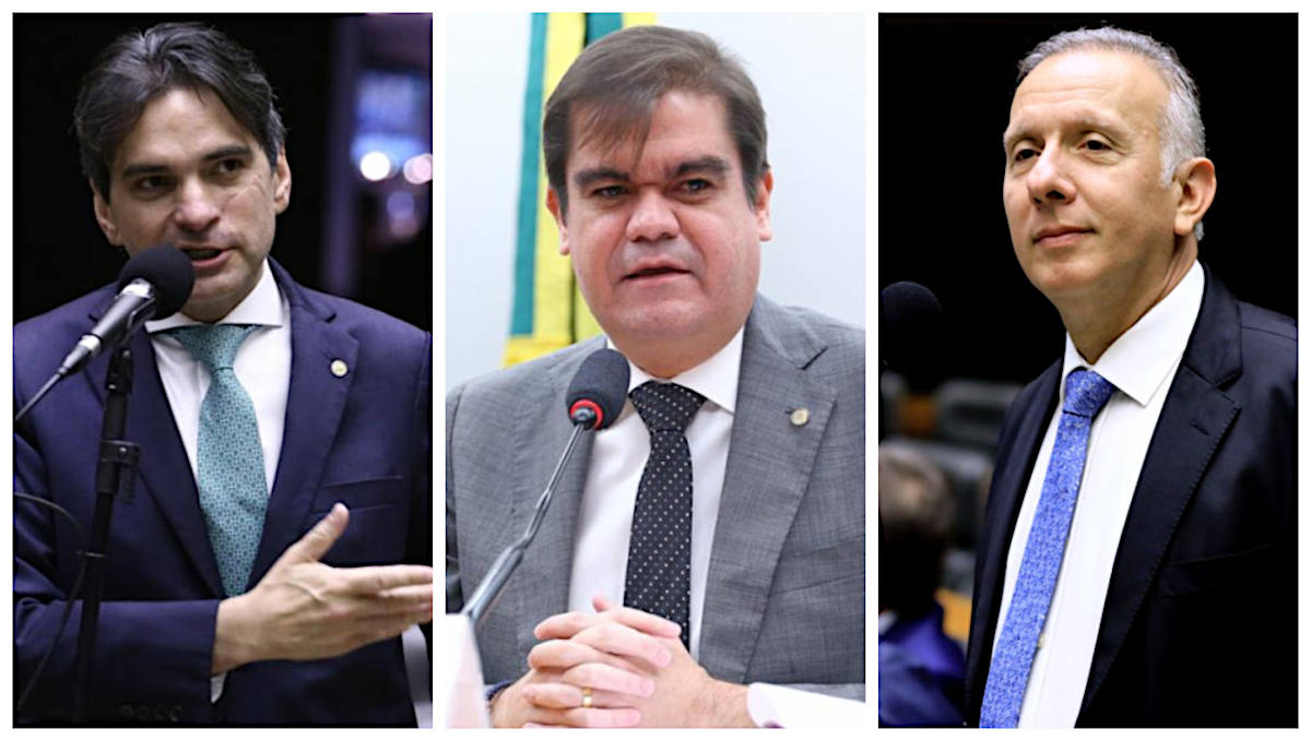 Deputados Murilo Galdino, Mersinho Lucena e Aguinaldo Ribeiro