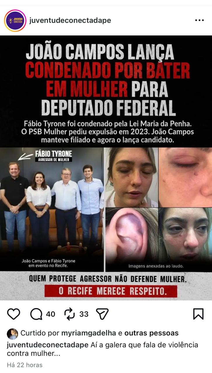 O episódio de agressão contra a mulher ocorreu no ano de 2018 e resultou em condenação na Justiça 
