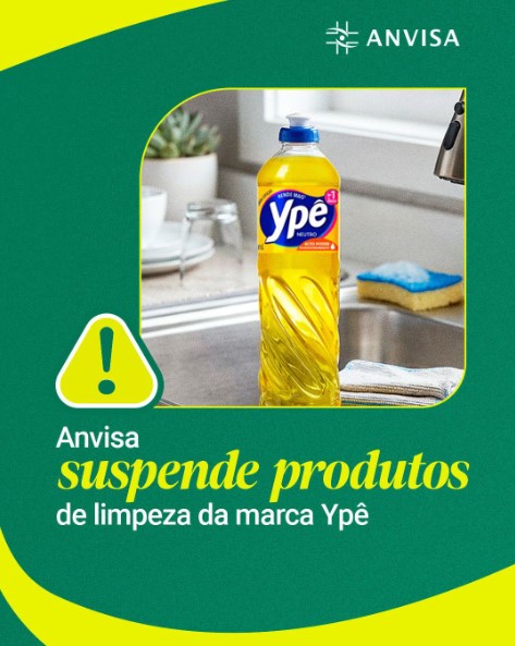 Decisão da Anvisa foi tomada após uma avaliação técnica de risco sanitário