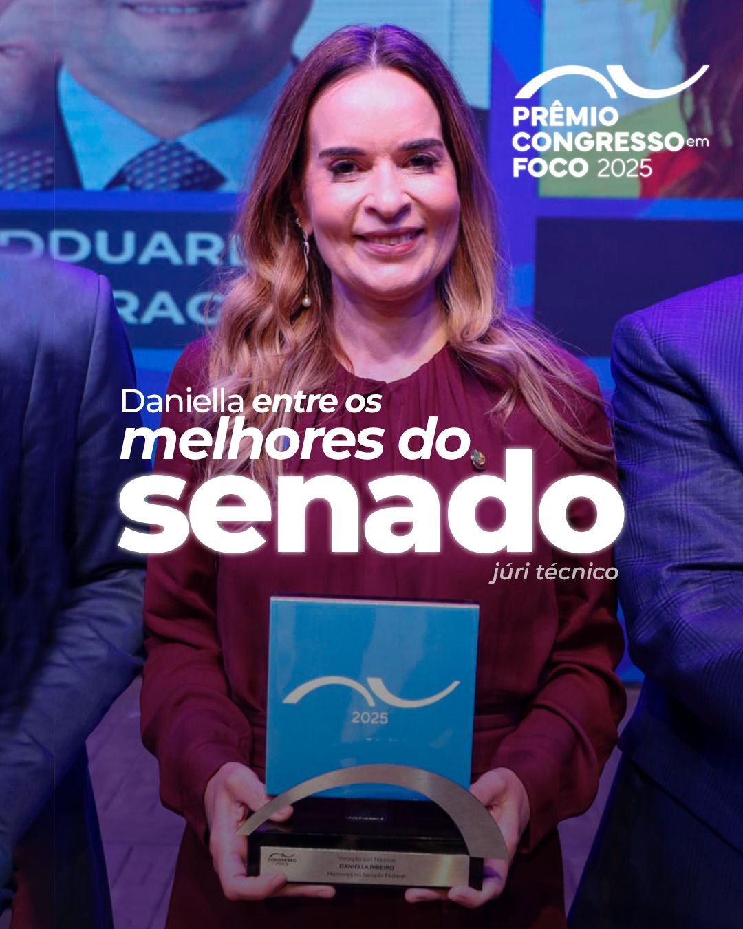 Daniella Ribeiro tem se consolidado como uma voz firme na defesa de pautas sociais, especialmente no combate à violência contra a mulher