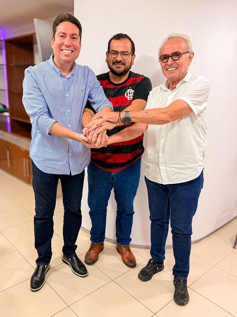 Mersinho (centro) destacou a trajetória política e administrativa de Cícero