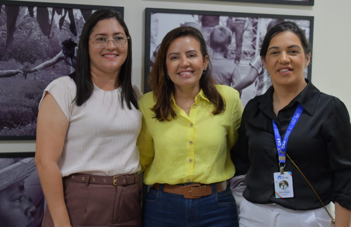 Pollyanna Werton (ao centro) destacou a complexidade da gestão pública e a relevância estratégica da união com o terceiro setor para garantir o acesso aos direitos fundamentais