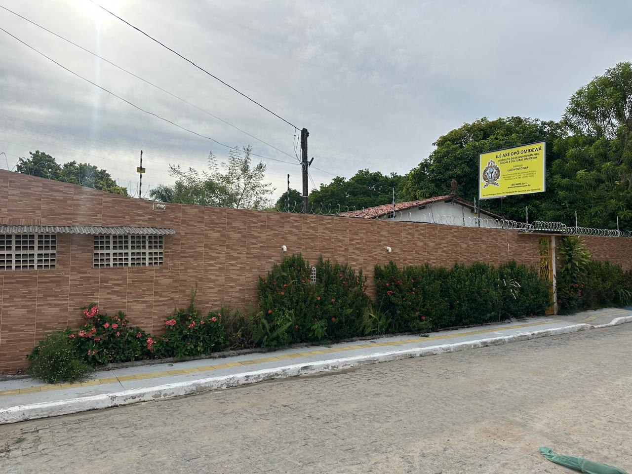 Ilê Axé Opô Omidewá fica localizado no bairro Valentina, em João Pessoa