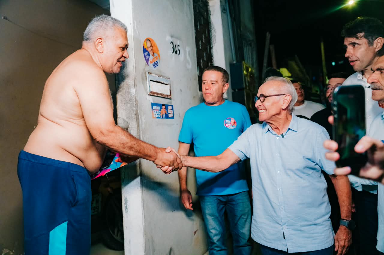 População saiu de casa para receber Cícero