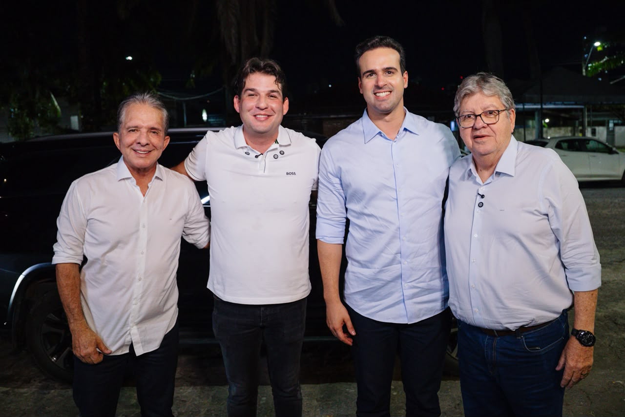 Nabor Wanderley, Milanez Neto, Lucas Ribeiro e João Azevêdo