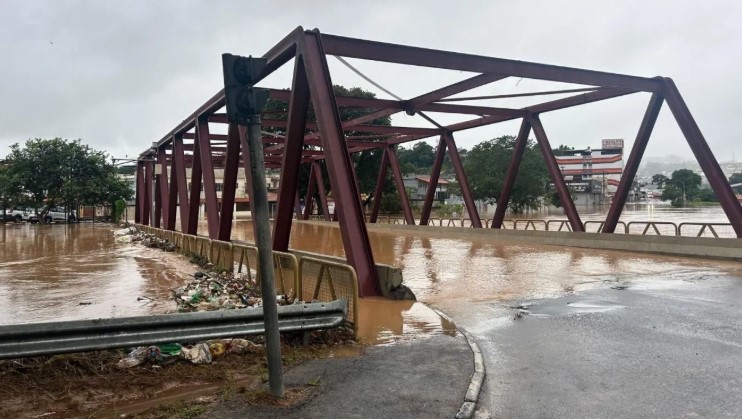 Acumulado da chuva atingiu 584 milímetros, quase quatro vezes a média histórica para o período
