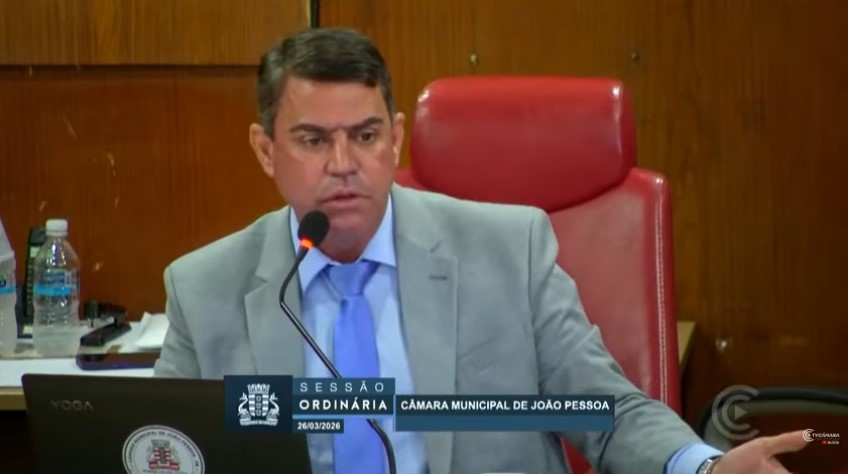 Presidente da Câmara de João Pessoa, vereador Dinho Dowsley