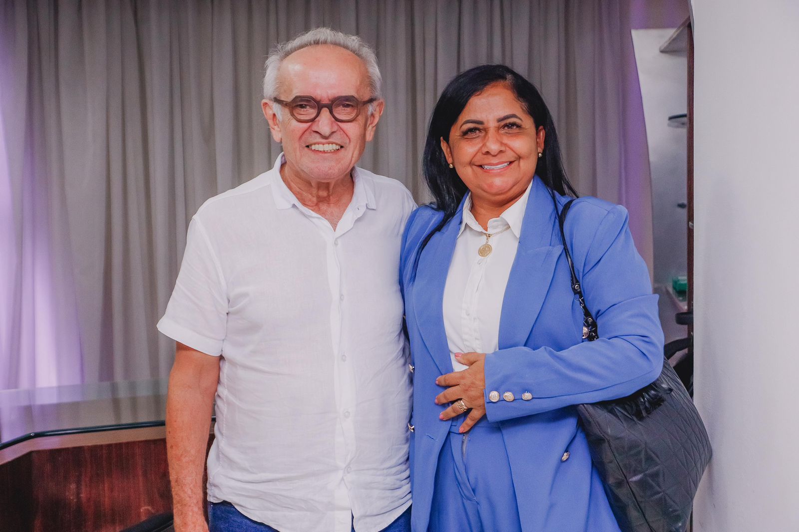 Cícero Lucena e Leninha da Pesca