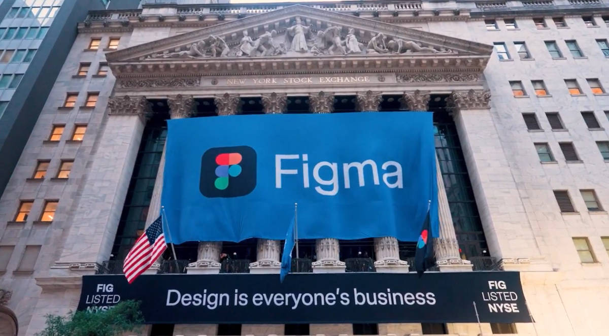 Valoração da listagem se aproxima dos US$ 20 bilhões que a Adobe ofereceu para comprar a Figma em 2022