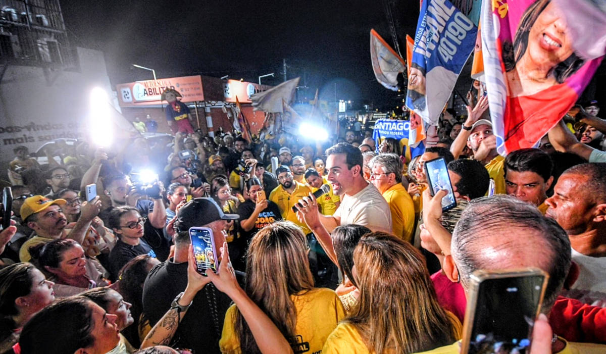 Lucas agradeceu a militância e aos moradores de Mangabeira por receberem de braços abertos o time que representa o governo