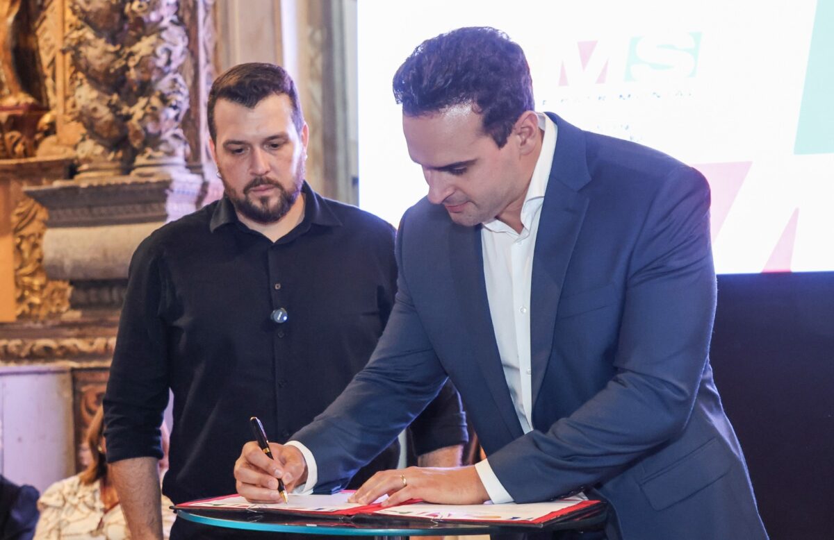 Lucas Ribeiro ressaltou a importância da parceria com o Banco Mundial para ampliar a segurança hídrica e garantir mais qualidade de vida à população paraibana
