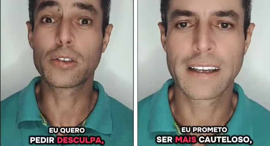 No domingo de Páscoa, dia 5 de abril, Jefferson pediu “desculpas” aos “irmãos” da Congregação Cristã do Brasil pelos vídeos que postou com críticas à igreja