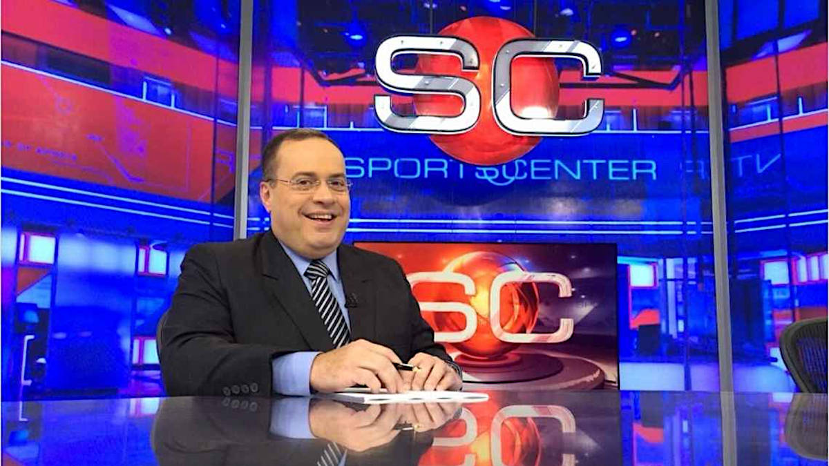 Ao lado de Antero Greco, Paulo Soares (foto) transformou o SportsCenter em um fenômeno do jornalismo esportivo 