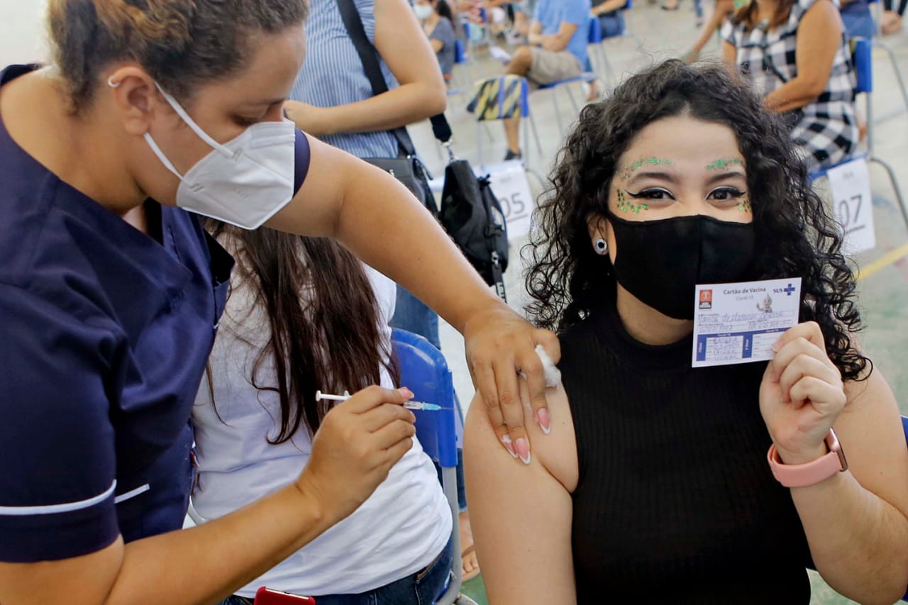 Agendamento para vacinação será aberto às 19h deste sábado