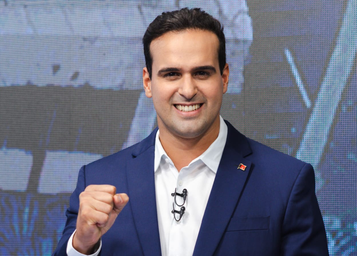 Lucas Ribeiro é governador da Paraíba e candidato à reeleição