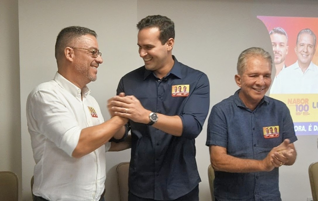Pedro Coutinho, Lucas Ribeiro e Nabor Wanderley
