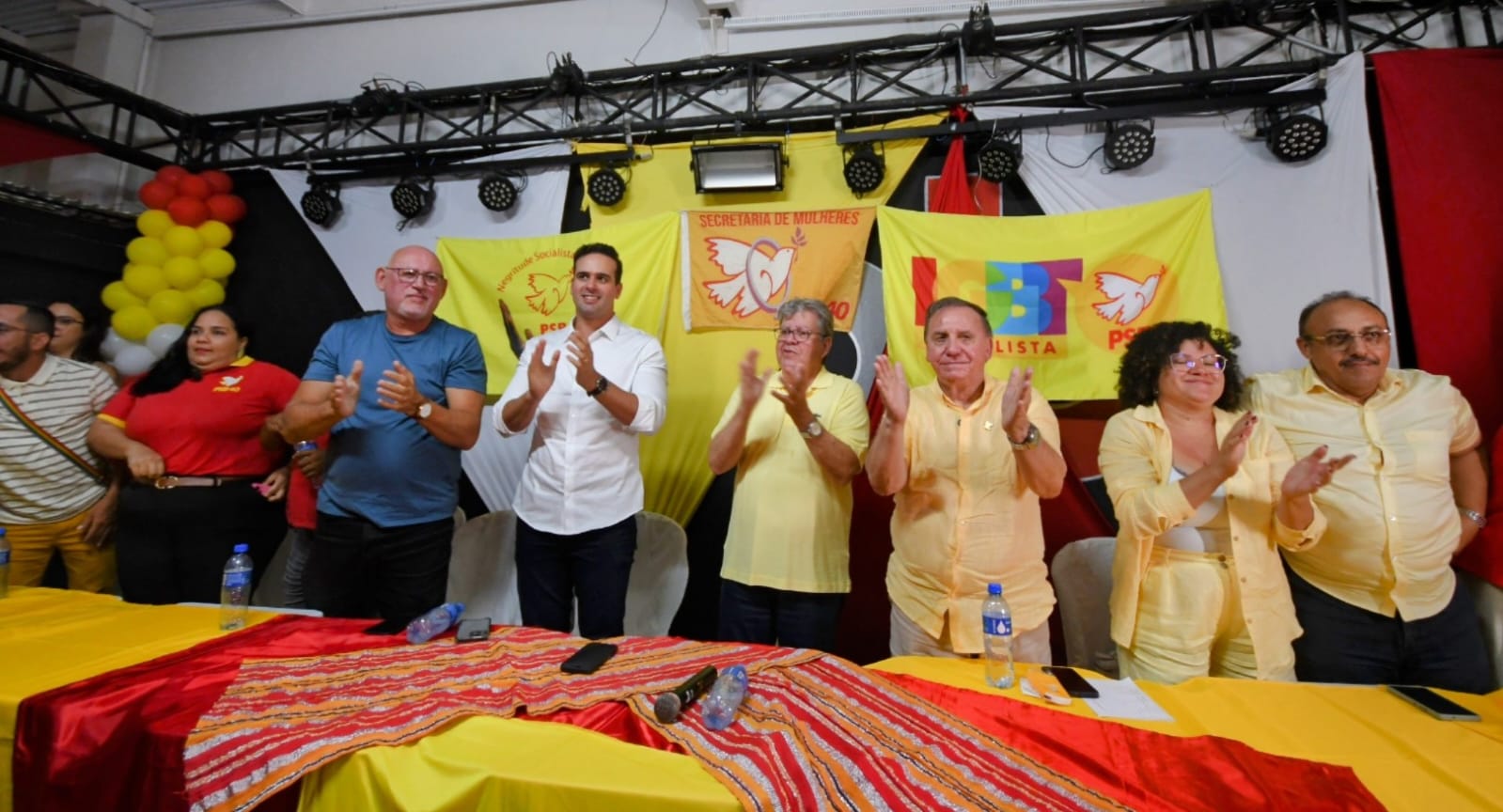João Azevêdo destacou que o partido está preparado para exercer seu papel político com responsabilidade e firmeza