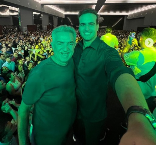 Ao lado de Lucas Ribeiro (à dir.), João Gonçalves (à esq.) reafirmou o compromisso com as demandas do povo da Paraíba