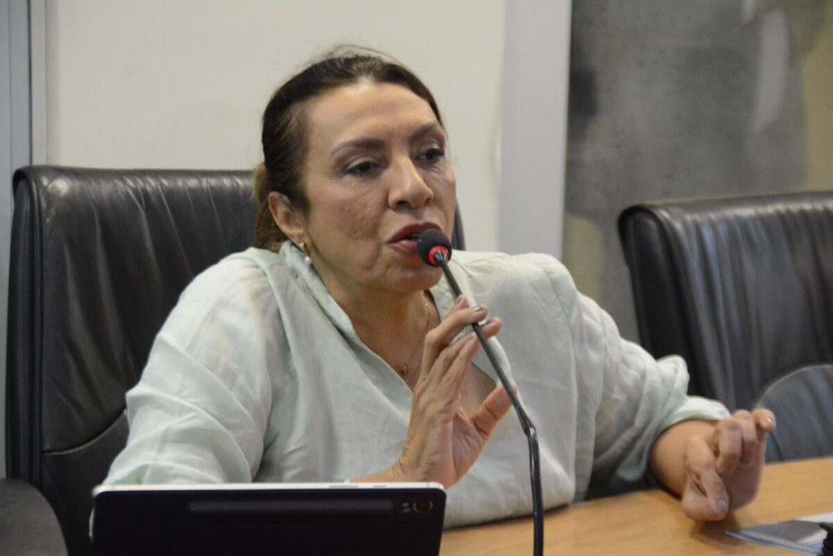 "Vamos ver aqui qual é o dia que eles aceitam, se vão ficar com detergente e se vão ficar com a saúde do povo brasileiro", disse Cida Ramos