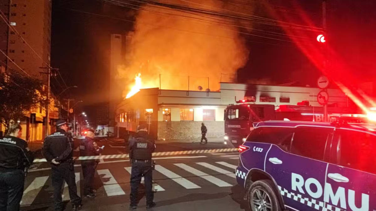Causas exatas do incêndio serão apuradas em investigação
