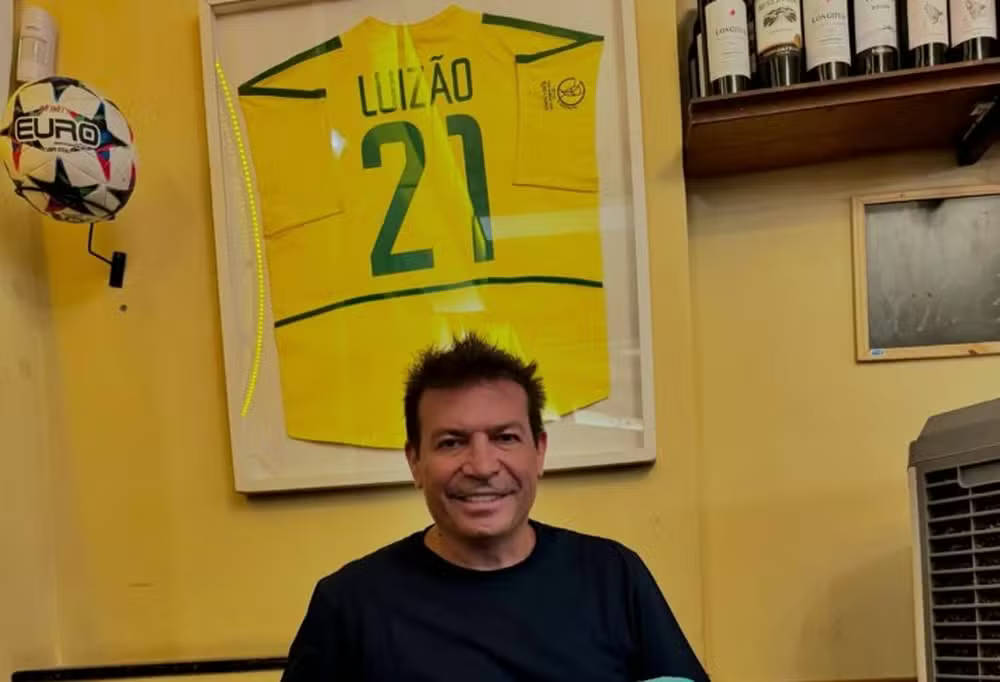 Luizão atuou pela Seleção Brasileira de Futebol