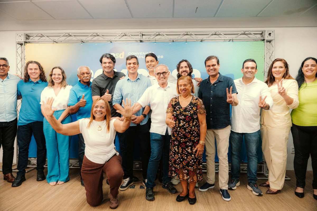 Convenção do PSD também confirmou candidaturas à Câmara dos Deputados