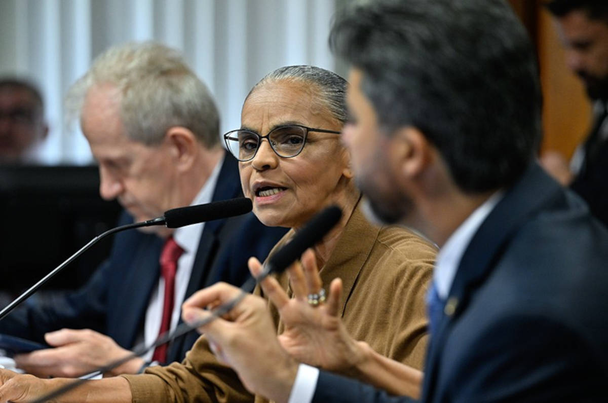 Ministra do Meio Ambiente, Marina Silva