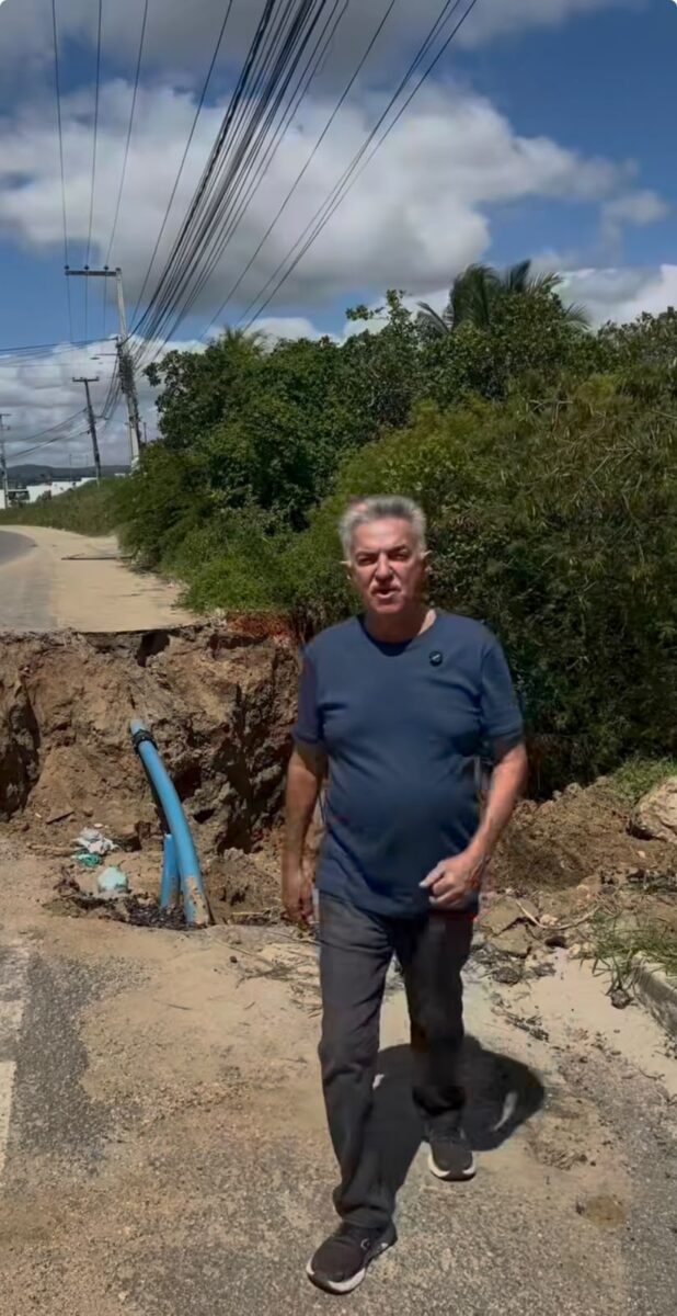 O parlamentar também aproveitou a vistoria para destacar a importância da responsabilidade política no trato das demandas regionais e criticar a atuação de opositores