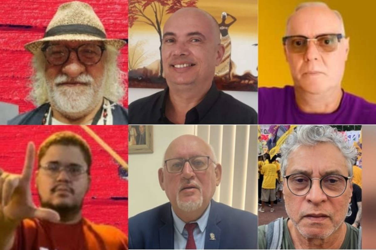 Representantes das chapas que disputam o PED-2025 na Paraíba 