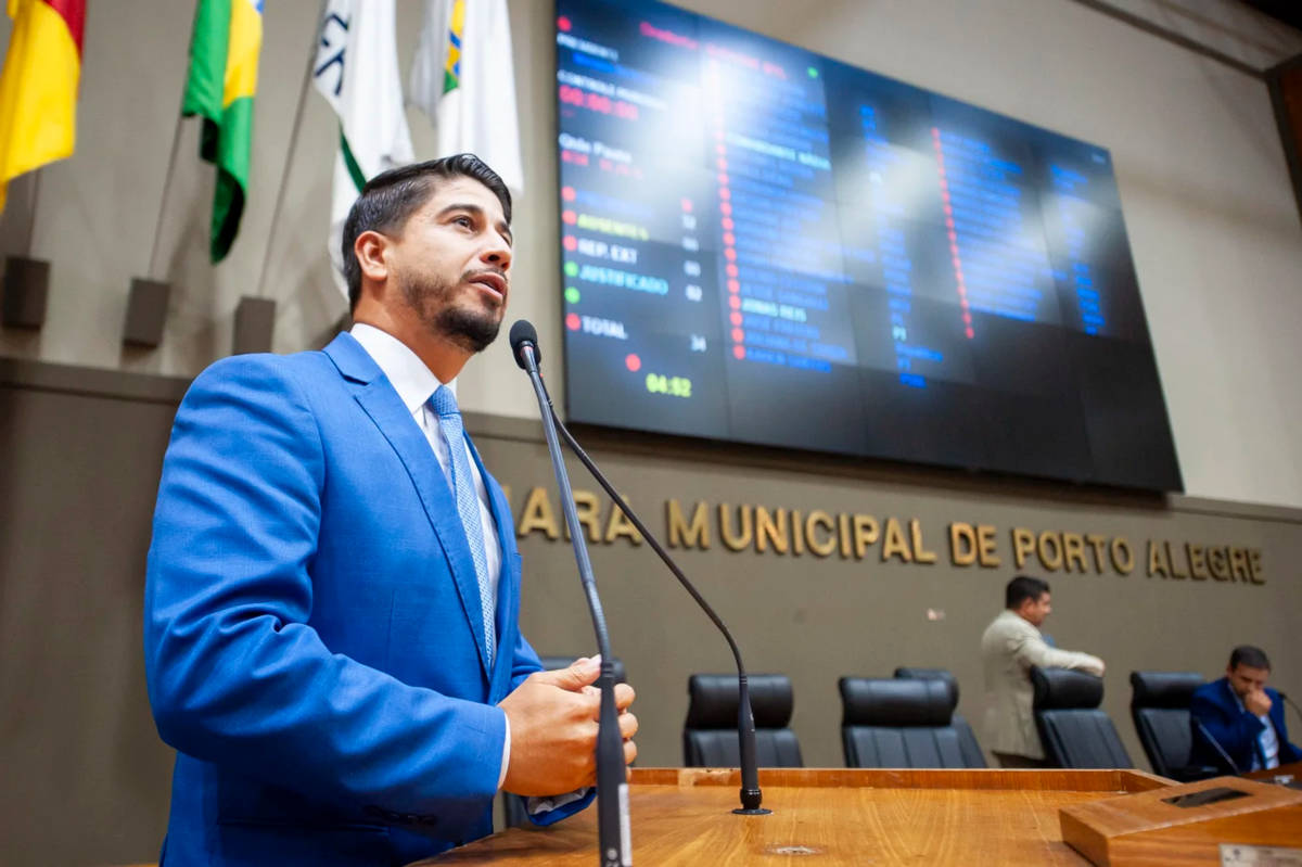 Giovane Byl é vereador e concorre ao cargo de deputado estadual