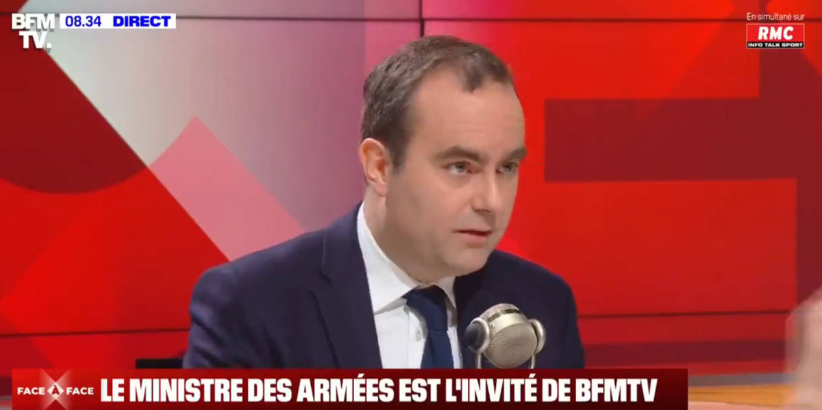 Lecornu é o mais jovem ministro da Defesa da história francesa