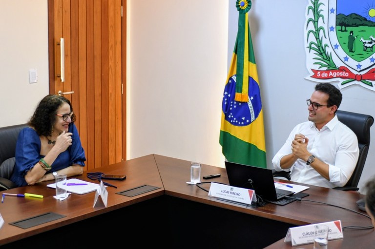 Lucas Ribeiro enalteceu a cooperação com a gestão federal para viabilizar a infraestrutura do Ciquanta