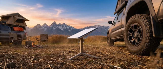 Antena do kit Starlink Mini