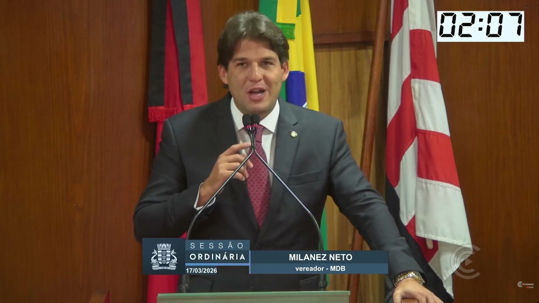 Vereador Milanez Neto