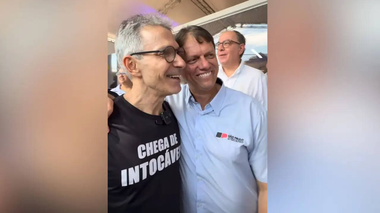 Romeu Zema e Tarcísio de Freitas